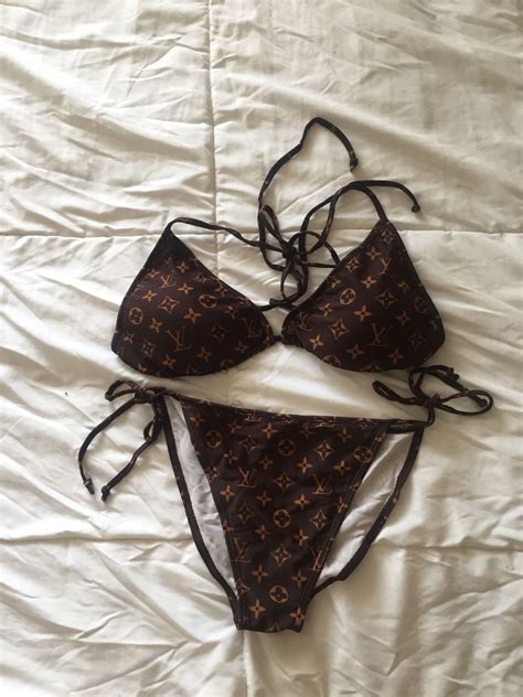 louis vuitton bikini dupe.